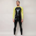 Rage suit with full thru zip